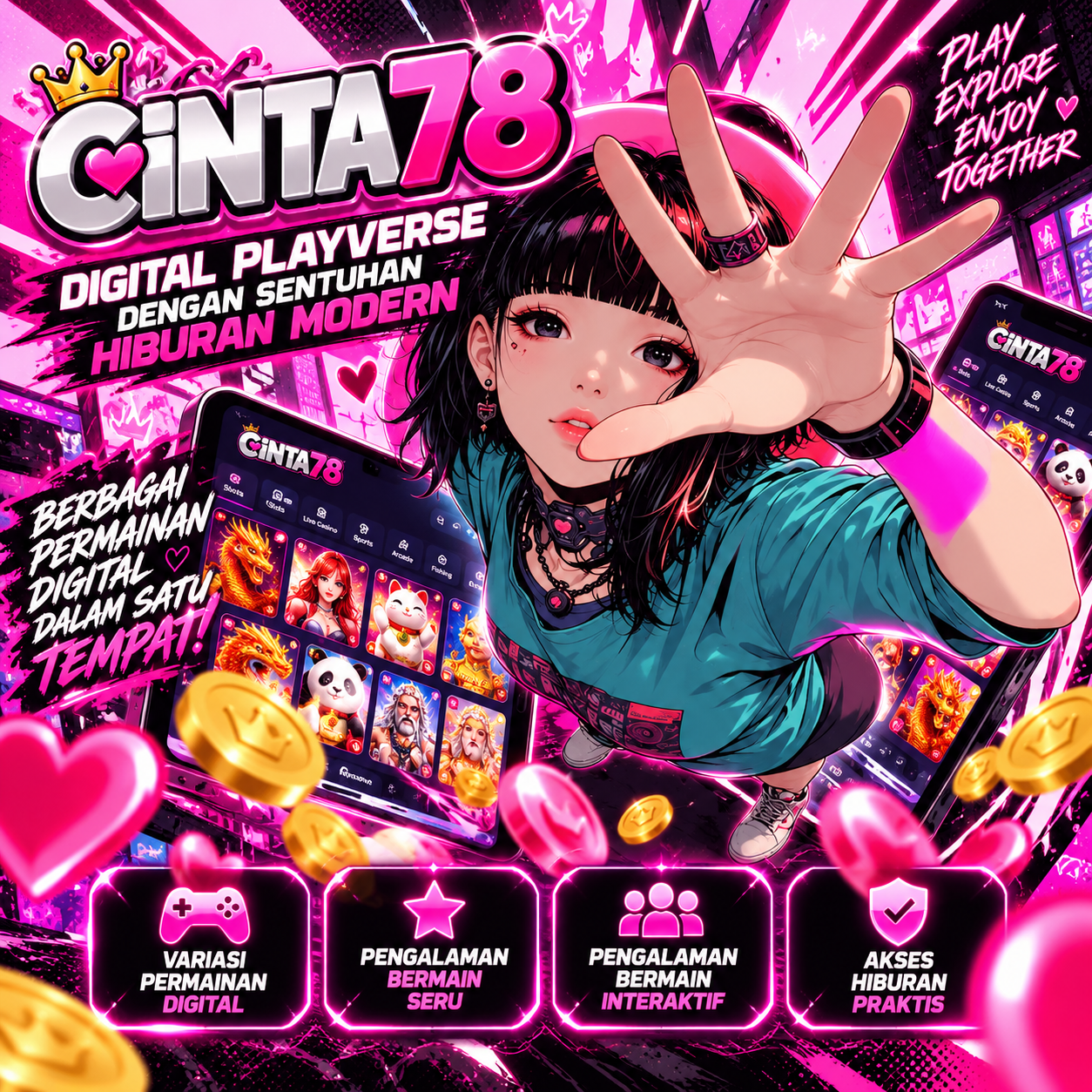 CINTA78 | Digital Playverse dengan Sentuhan Hiburan Modern